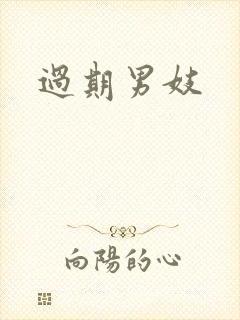 过期男妓封面