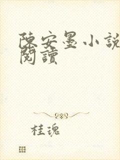 陈安墨小说免费阅读