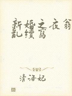 新婚之夜翁莹情乱续写封面