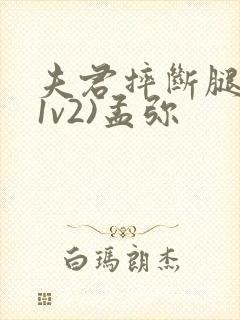 夫君摔断腿后(1v2)孟弥