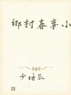 乡村春事小说