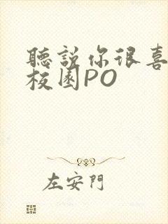 听说你很喜欢我校园PO