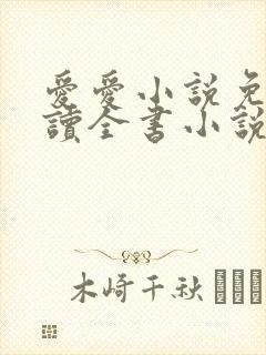 爱爱小说免费阅读全书小说乡村