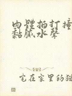 肉体拍打撞击出黏腻水声