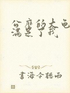 公么的大龟强大满足了我