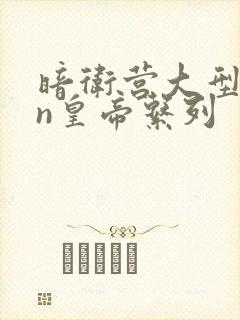 暗卫营大型hpn皇帝系列