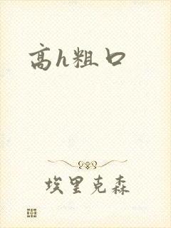 高h粗口
