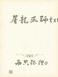 屠龙巫师txt