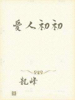 爱人初初封面