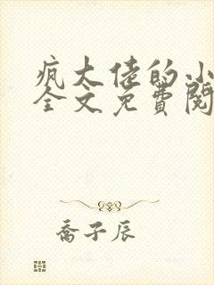 疯大佬的小玩物全文免费阅读小说封面