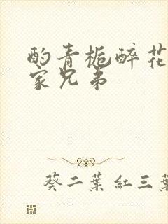 酌青栀醉花阴贺家兄弟
