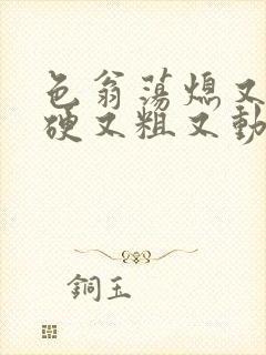 色翁荡熄又大又硬又粗又动态图封面