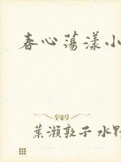 春心荡漾小说
