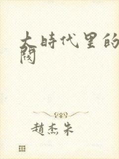 大时代里的小军阀封面