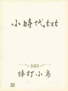 小时代txt封面