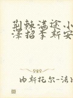 荆棘满途小说李泽招李斯安