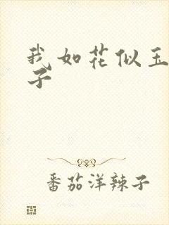 我如花似玉的儿子
