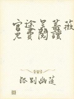 官途吴蔷薇全文免费阅读