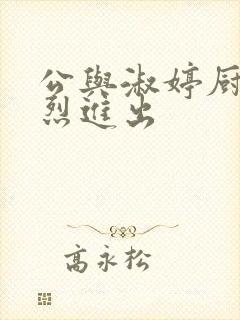 公与淑婷厨房猛烈进出封面