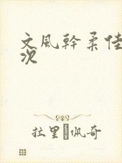 文风干柔佳第一次