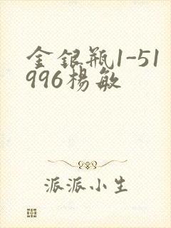 金银瓶1-51996杨敏