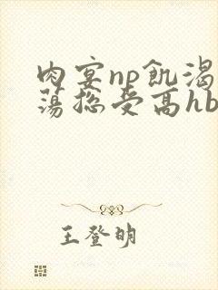 肉宴np饥渴放荡总受高hbl