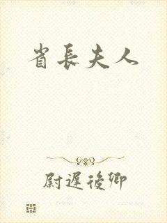 省长夫人封面
