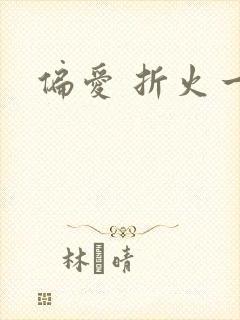 偏爱 折火一夏封面