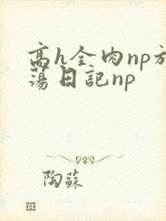 高h全肉np放荡日记np