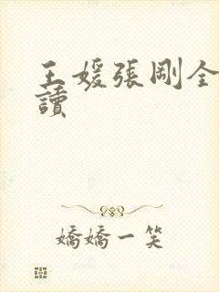 王媛张刚全文阅读封面