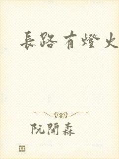 长路有灯火封面