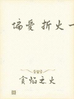 偏爱 折火一夏封面