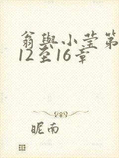 翁与小莹第十部12至16章