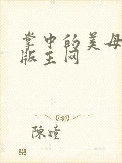 掌中的美母第一版主网