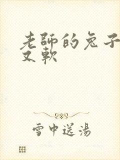 老师的兔子又大又软