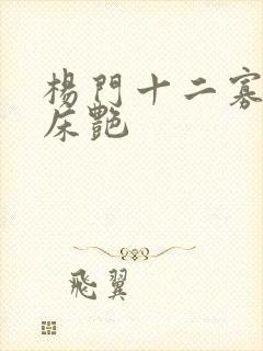 杨门十二寡妇肉床艳
