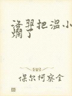 洛羿把温小辉做烂了