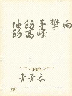 他的手攀向了我的高峰