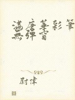 满唐华彩笔趣阁无弹窗封面