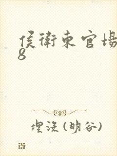 侯卫东官场笔记8