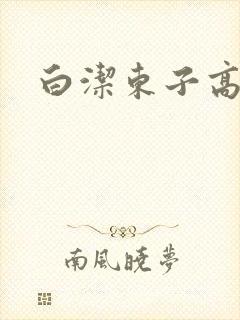 白洁东子高义