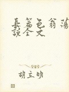 长篇色翁荡熄小说全文封面