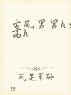 古风男男h文肉高h