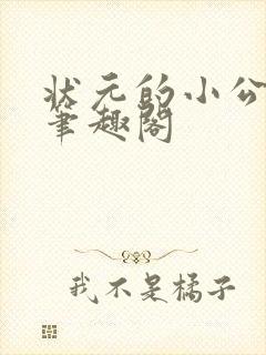 状元的小公主 笔趣阁封面