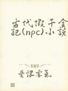 古代假千金挨日记(npc)小说