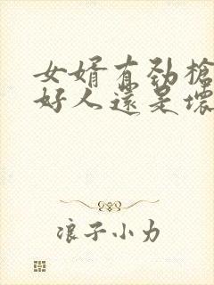 女婿有劲枪枪是好人还是坏人