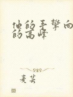 他的手攀向了我的高峰