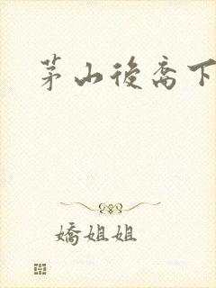 茅山后裔下载封面