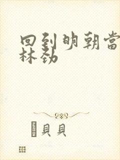 回到明朝当王爷林劲封面