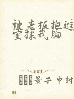 被老板抱进办公室揉我胸